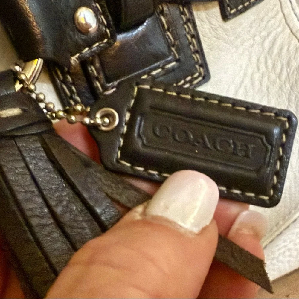 Coach leather satchel